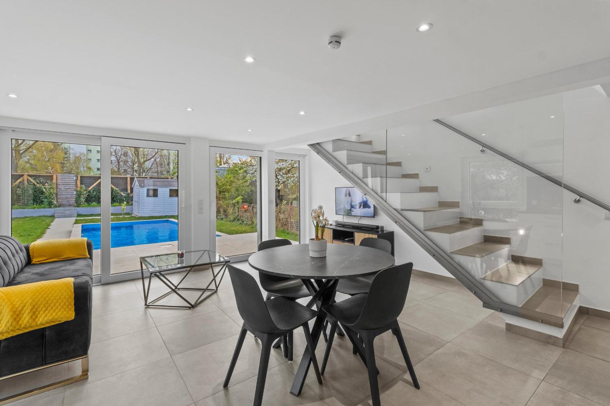 Villa Jaeger Mit Pool In Wien Buitenkant foto